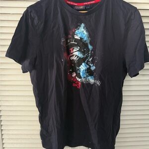 Max Verstappen red bull racing F1 Navy Graphic Tee